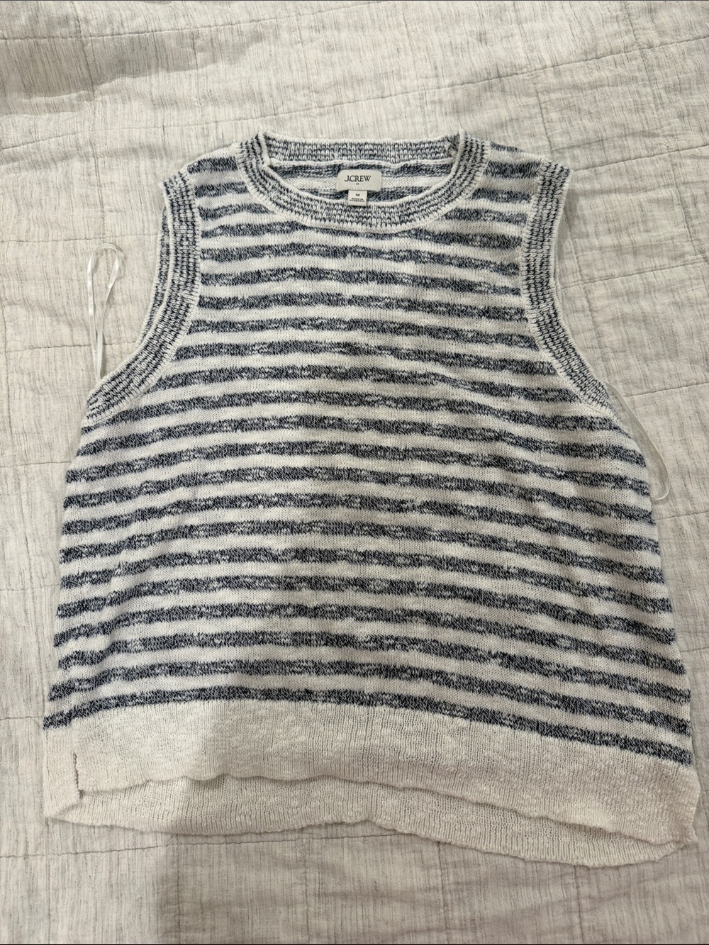 J.Crew Factory Striped Beach Sweater Tank